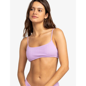Roxy Juniors Aruba Bralette Bikini Top Lilac Size L